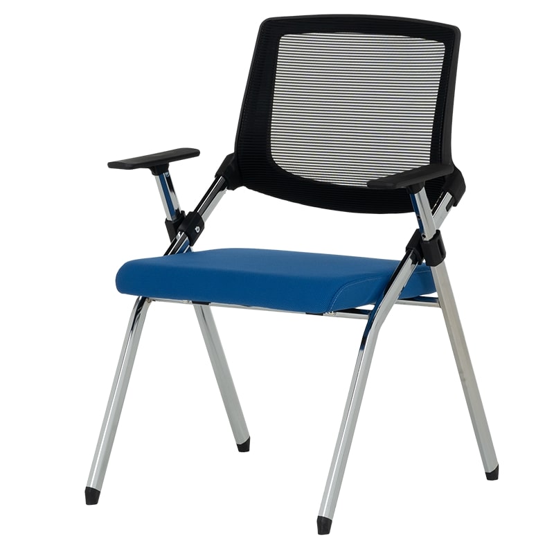 Сгъваем посетителски офис стол Carmen 1704 син